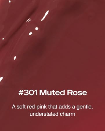 Gleam Glow Lip and Blush | a Classic, Vibrant Red that brings a Fresh, Lively Energy | perfectly pairs with Hapa Kristin Colored Contacts, 0.148 Oz (4.2g) (Muted Rose 301, one)