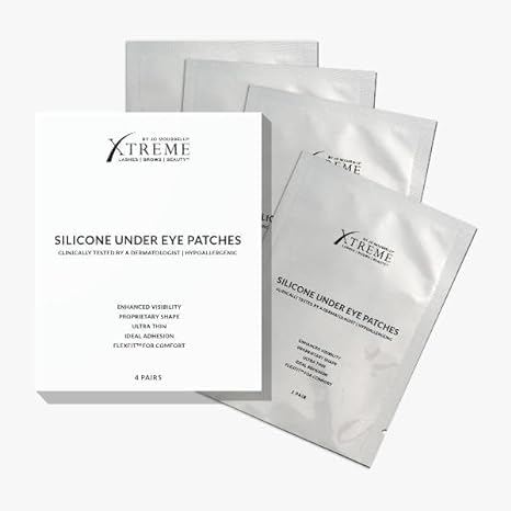 Xtreme Lashes Hypoallergenic Silicone Matte Under Eye Gel Patches | 4 Pairs
