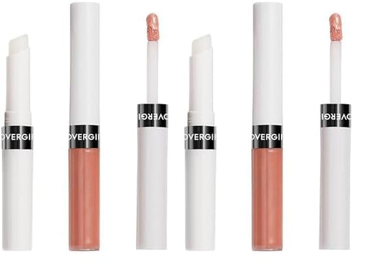 COVERGIRL Outlast All-Day Lip Color Custom Nudes, Light Warm (Pack of 2)