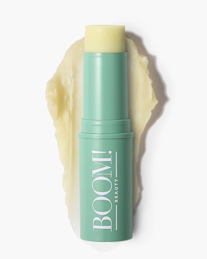 Boomstick GLO ® Hydrating Face Balm Stick for Mature Skin with Olive Oil, Beeswax & Honey - Natural-Looking Dewy Glow - Multibalm Brightener to Moisturize Face, Lips, Under Eye and More