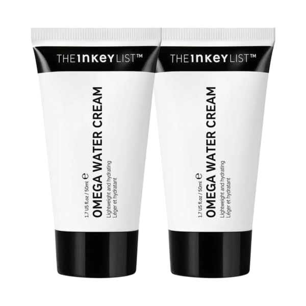 The INKEY List Omega Water Cream Moisturizer, 1.69 fl oz (2 Pack)