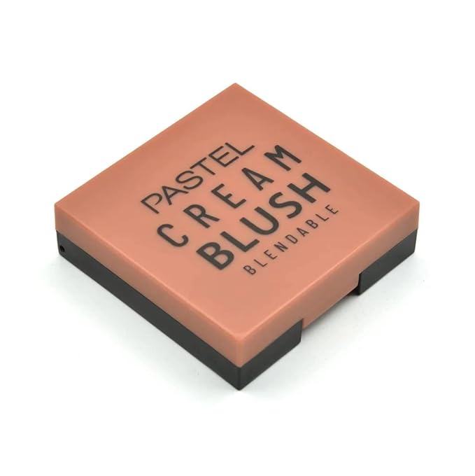 Pastel Cream Blush 44 |Light Peach | Fresh | Healthy & Natural Look | Ligh Weighted Formula | Sebum Control Richly Pigmented | Easily Blendable | Long Lasting | Semi Matte | 0.18 oz.