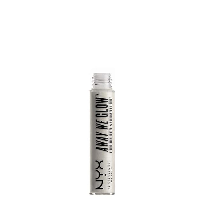 NYX Professional Makeup Away We Glow Liquid Highlighter, Liquid Prism, 0.22 Fluid Ounce