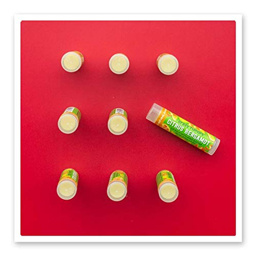 Crazy Rumors Citrus Bergamot Lip Balm. Plant-Based,