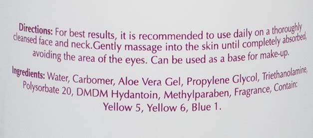 ALOE VERA GEL SOOTHER 16 oz. 450 ml.