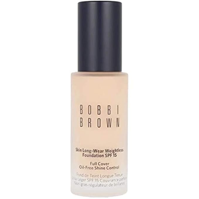 Bobbi Brown Skin Long-Wear Weightless Foundation SPF 15, No. 3 Beige, 1 Ounce