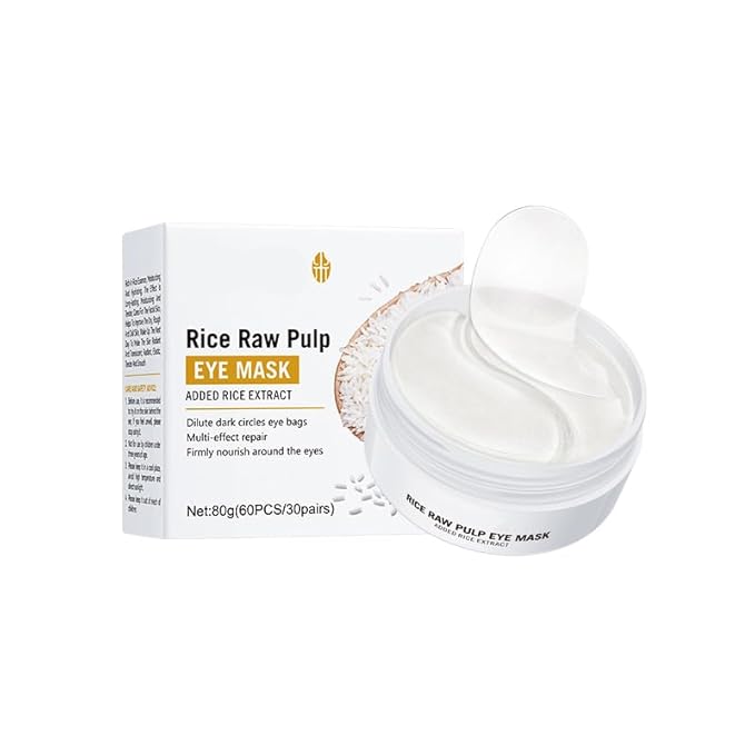 Rice Essence Eyes Mask Smooth And Moisturizing Around Eyes Skin Added Rice Extract, 2.27 Ounce (Pack of 1)