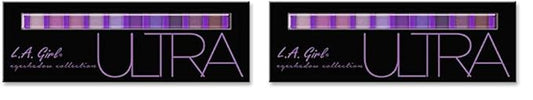 L.A. Girl Beauty Brick Eyeshadow, Ultra, 0.42 Ounce, Crayon (Pack of 2)