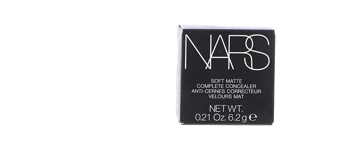 NARS Soft Matte Complete Concealer Chantilly - for fair skin with neutral undertones, Natural, 0.21 Ounce (Pack of 1), C-NA-062-03