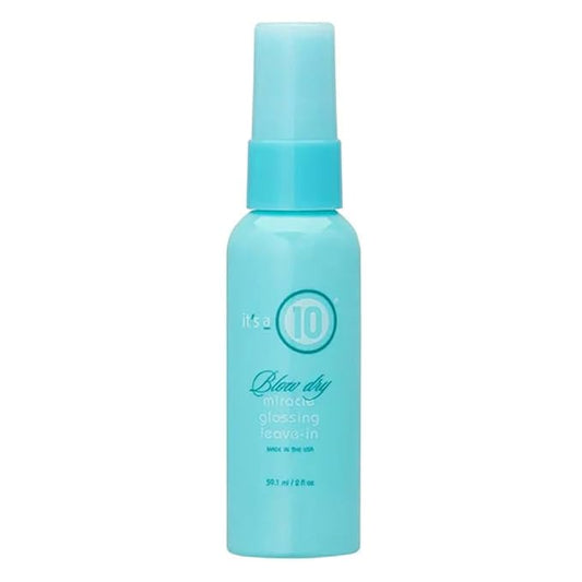 It's a 10 Miracle Blow Dry Glossing Leave-In 2 Oz