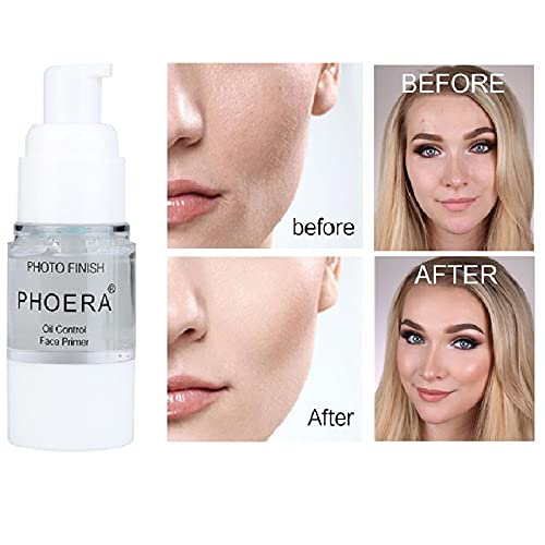 PHOERA Primer,Pro Makeup Primer,Long Lasting Hydrating Smoothing Isolated 18ML