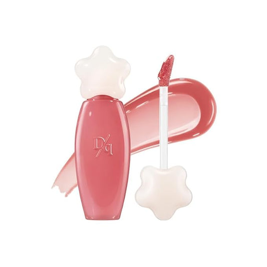 dasique Pure Water Lip Gloss 0.09 oz | Variety of Colors | Dewy Gloss | Buildable Gloss Tesxture | Non-Sticky | K-beauty (#07 Soft Fig)