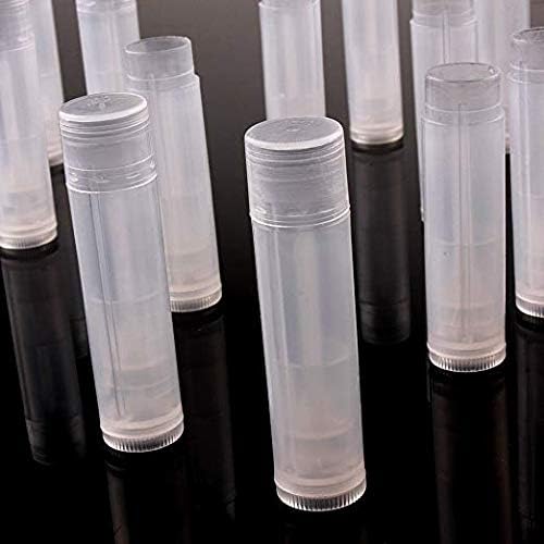 12 Pieces Clear Plastic Empty Lip Bottle