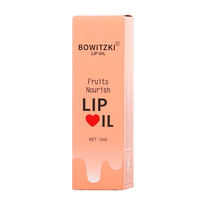 Bowitzki 2 Pieces Color Changing Hydrating Lip Oil,