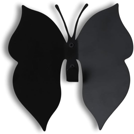 Butterfly 3D Black Butterfly Wall Hooks: Girl’s Bedroom 2 Hangers
