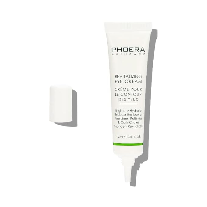 Phoera Revitalizing Eye Cream Brighten Hydrate Reduce The Fine Lines, Dark Circle Wrinkles And Puffiness For Men And Women Skin Loving Ingredients Apply In Morning And At Night