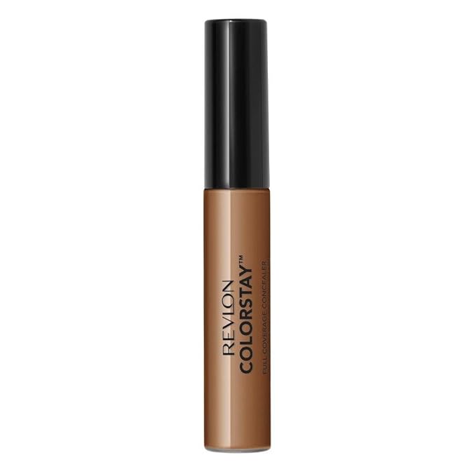 Revlon ColorStay Concealer, Longwearing Full Coverage Color Correcting Makeup, 075 Hazelnut, 0.21 oz