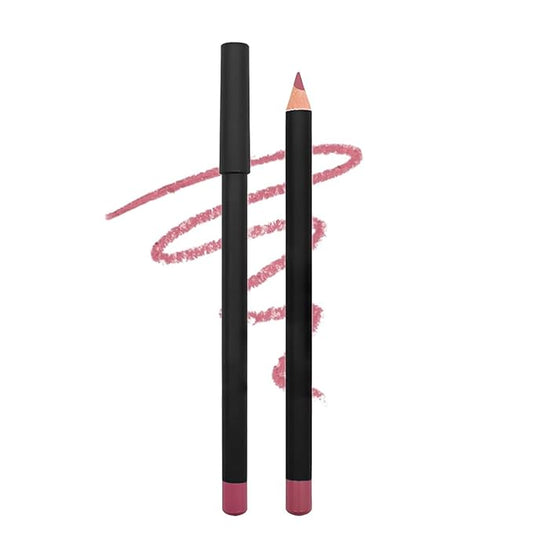 2 Pcs Natural Nude Brown Beige Colors Lip Liner Lipstick Pencils Set for Daily Makeup,Easy to Apply & Remove,Waterproof