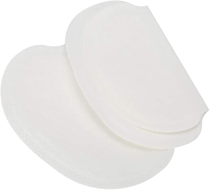 for Under Breasts, Disposable Underarm Sweat Absorbent Pads Unisex Cotton Armpit Sweat Guard (40PCS)