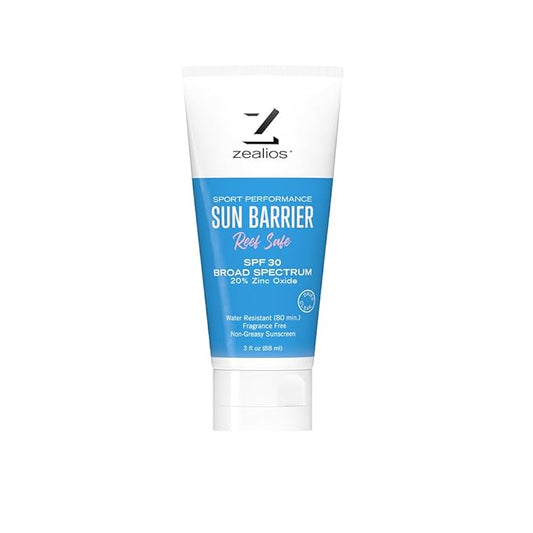 Zealios Reef Safe Sun Barrier SPF 30 Sunscreen