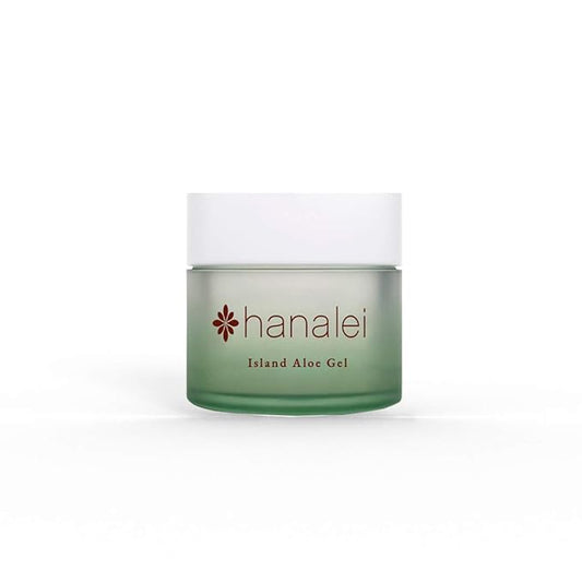 Cruelty-Free and Paraben-Free Cooling Island Aloe Gel by Hanalei - Everyday Moisturizer and After-Sun Care – Full Size (100g)