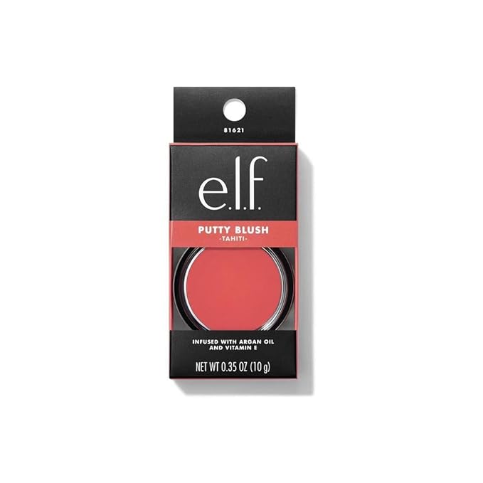 e.l.f. Putty Blush, Creamy & Ultra Pigmented Formula,
