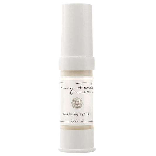 Natural Awakening Eye Gel | Organic, Cruelty-Free, Non-Toxic | Soothe and Quench Tired Eyes, Hydrating, Moisturizing, Lightweight (.5 oz | 15 g)