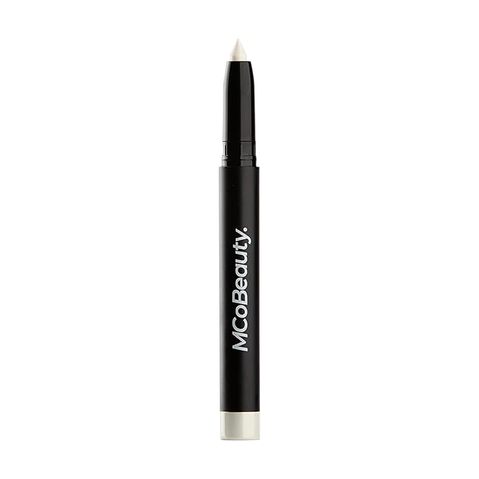 MCoBeauty Eyeshadow Stick, Shimmer, Pearl, Highly Pigmented, Built-in Sharpener, Vegan, Cruelty Free Cosmetics