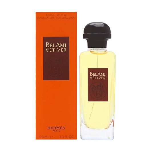 Bel Ami Vetiver by Hermes for Men 3.3 oz Eau de Toilette Spray