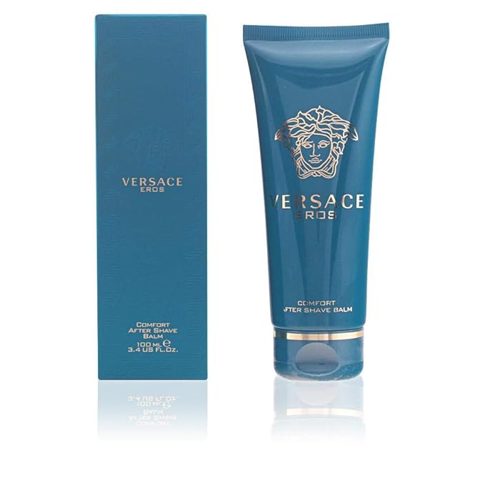 Versace Eros Aftershave Balm, Fresh, 3.4 Oz