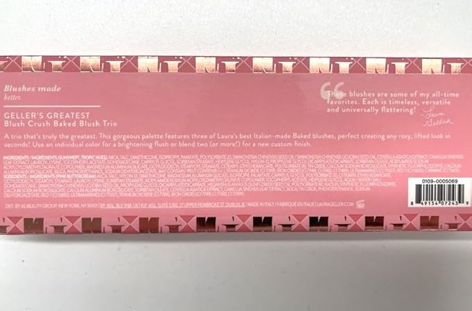 LAURA GELLER NEW YORK Geller's Greatest Blush Crush Skin Tones