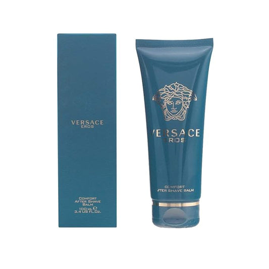Versace Eros Aftershave Balm, Fresh, 3.4 Oz
