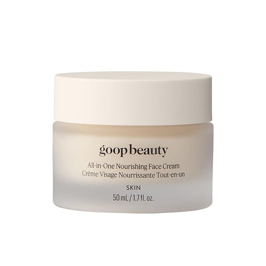 goop Beauty Nourishing Face Cream | Improves Firmness, Elasticity, & Brightness | Botanicals, Ceramides, & Squalane | Anti Wrinkle Moisturizer | 1.7 fl oz