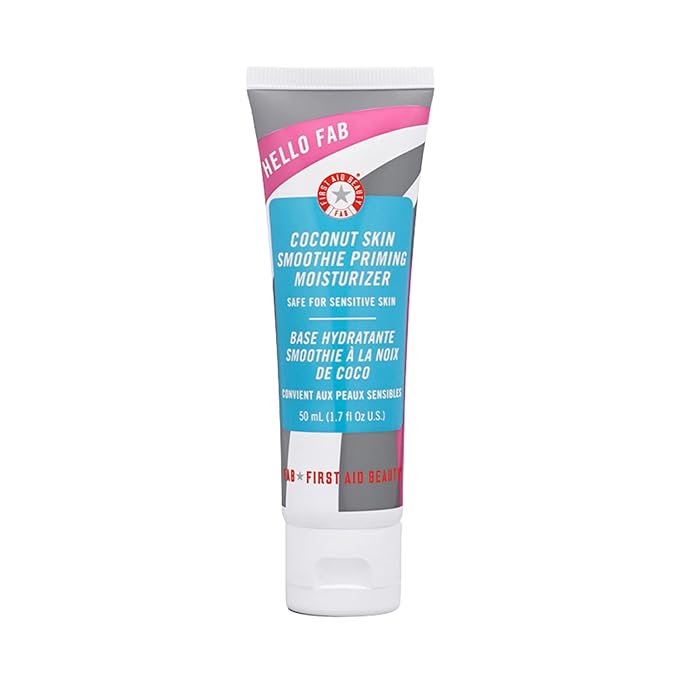 First Aid Beauty Hello FAB Coconut Skin Smoothie Primer . 1.7 Oz
