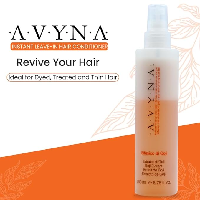 Avyna Hair Detangler Spray, Restructuring,