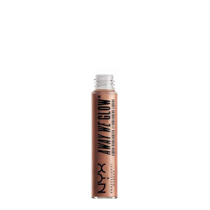 NYX Professional Makeup Away We Glow Liquid Highlighter, Fluid Ounce