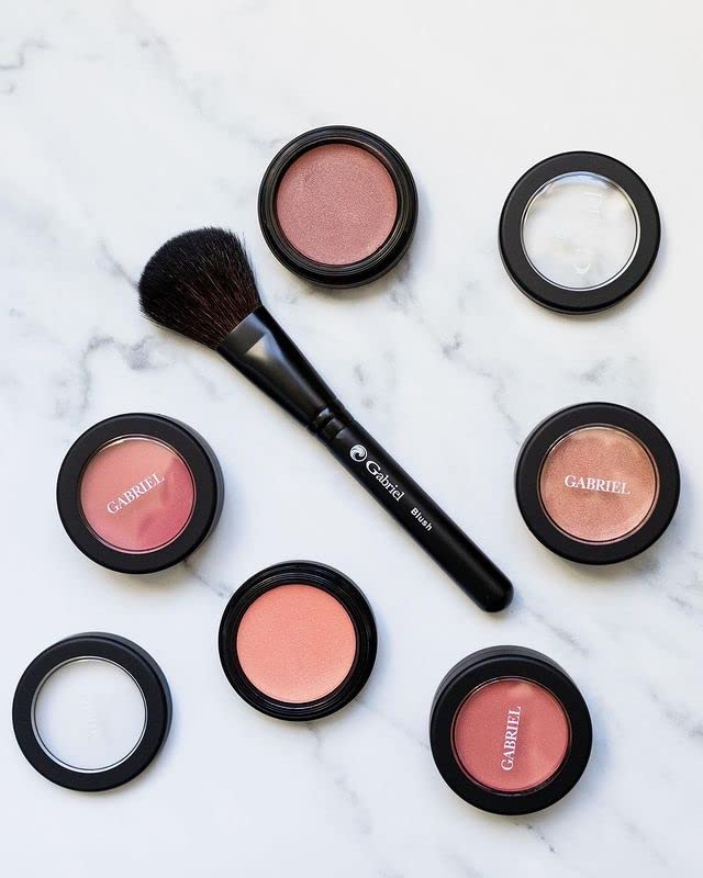 Gabriel Cosmetics Multi Pot (Dahlia - Pink/Gold Shimmer), Eyes,Lips, 08 oz