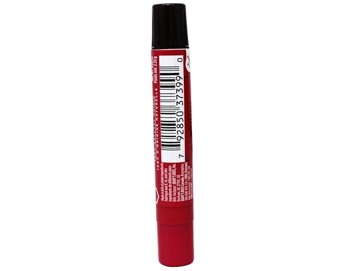 Burt's Bees Lip Shimmer, Rhubarb 0.09 oz (Pack of 3)