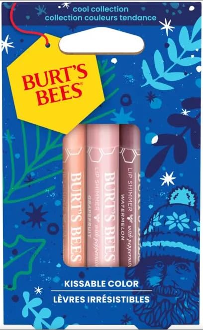 Burts Bees Kissable Colo, Apricot, Grapefruit,