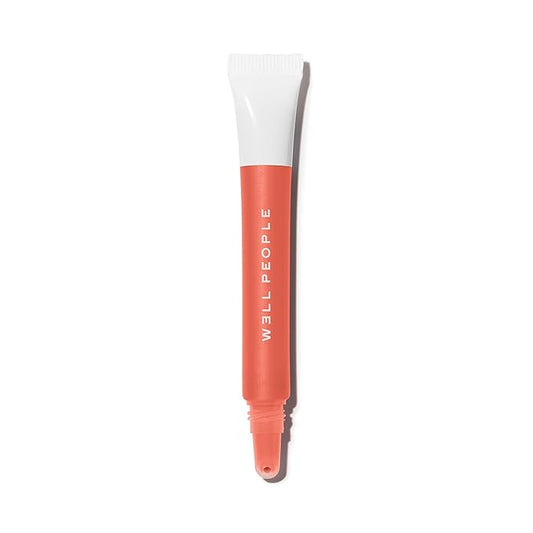 Well People Lip Nurture Hydrating Balm, Lip Balm For Hydration & Vibrant Sheer Color, Soothes & Softens Lips, Vegan & Cruelty-free, Coral Reef