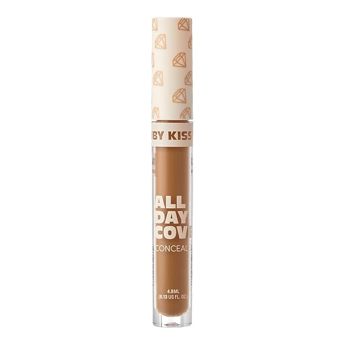 Ruby Kisses All Day Concealer Lightweight Full Coverage Multi-Use Concealer 0.13 Fl Oz (Warm Coconut)