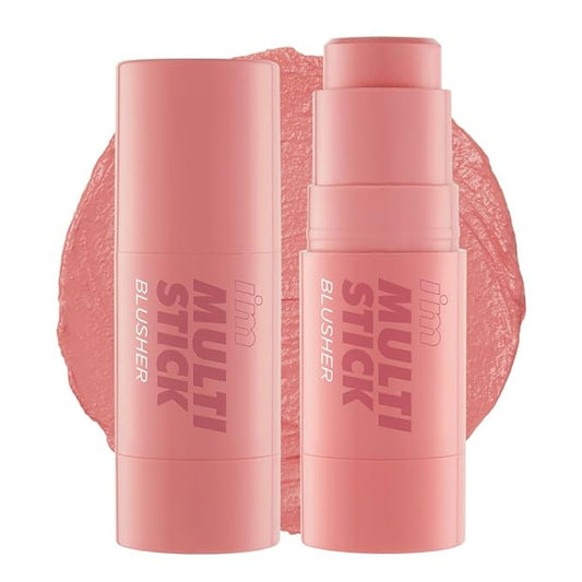 I'M MEME Blusher - I'm Multi Stick 005 Bliss Mauve | Easy Blendable Cream Blush for Natural Look, Multi Blush Stick for Cheek Tint, Face Contour Makeup, and Face Blush, Suitable All Ages
