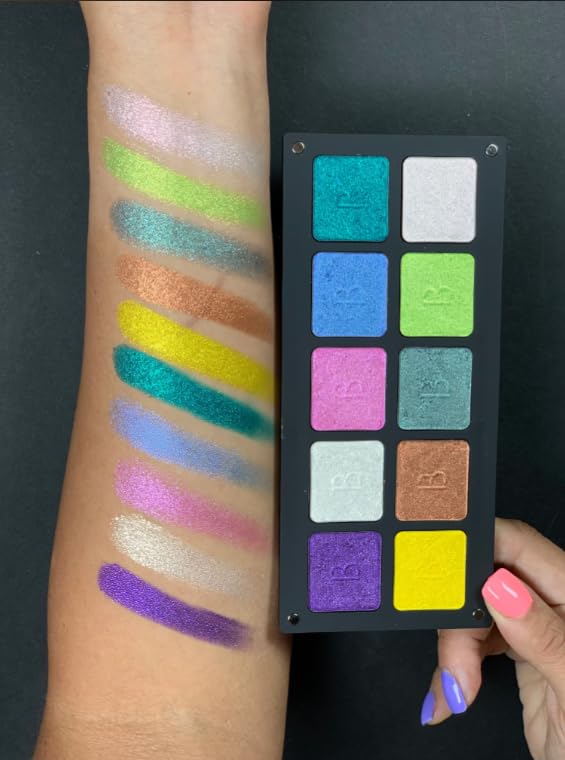 Chromatic Eyeshadow Palette | 10 Vibrant Shades