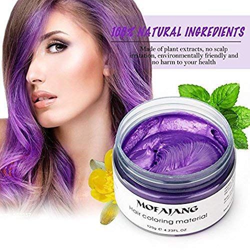 Natural Purple Hair Wax,EFLY 4.23