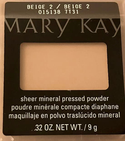 Mary Kay Sheer Mineral Pressed Powder Beige 2 by Kodiake