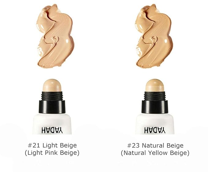 YADAH Silky Fit Concealer BB Cream (23 Natural Beige, 1.18fl oz) - 2-in-1 Korean Makeup for Flawless Skin, Tinted Moisturizer for Blemish Cover. Long-Lasting, All-Day Wear.