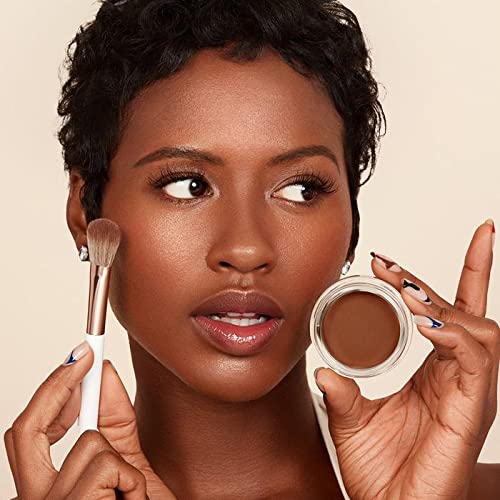 Monika Blunder Beauty - Blunder Cover Foundation, Concealer - Shade: 7 - Sieben - Deep Neutral Undertones - Clean Beauty, All-In-One, Cruelty-Free, Fragrance-Free, Vegan - 0.62 oz