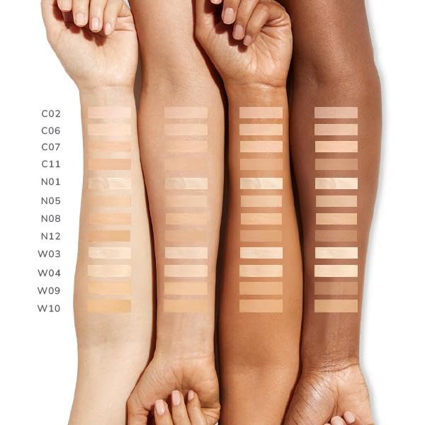 FARMASI Vfx Pro Liquid Concealer Makeup, All-in-one Full Coverage, Highly Pigmented Concealer for All Skin Type, Hide Shadows & Imperfections, Enhance Skin Fullness Foundation Concealer 0,24 Fl Oz C06