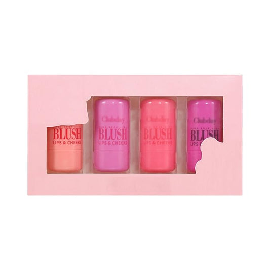 Milk Jelly Blush - Milk Blush - Sheer Cheek & Lip Stain，Long Lasting Milk Jelly Tint Have Transparent & Bright Colors (New set)