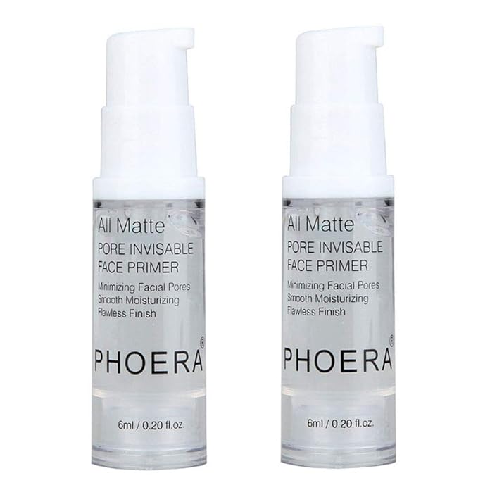 2Pcs Pro Makeup Primer, Long Lasting Hydrating Smoothing Foundation Primer